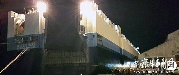 江淮首批200辆重卡到达委内瑞拉港