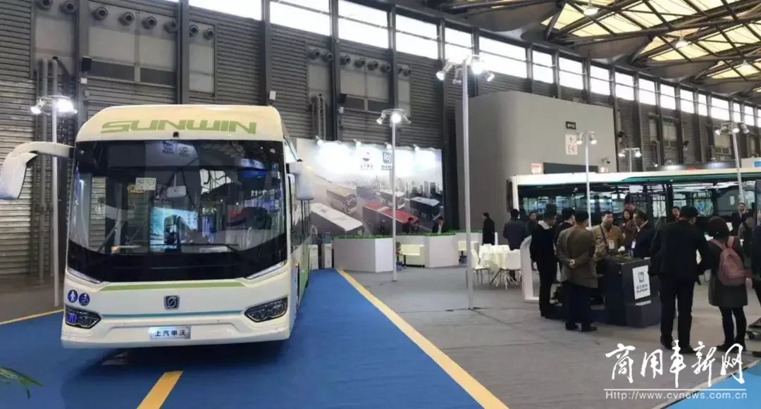 申沃携两款智能快充式客车亮相中国国际客车展览会