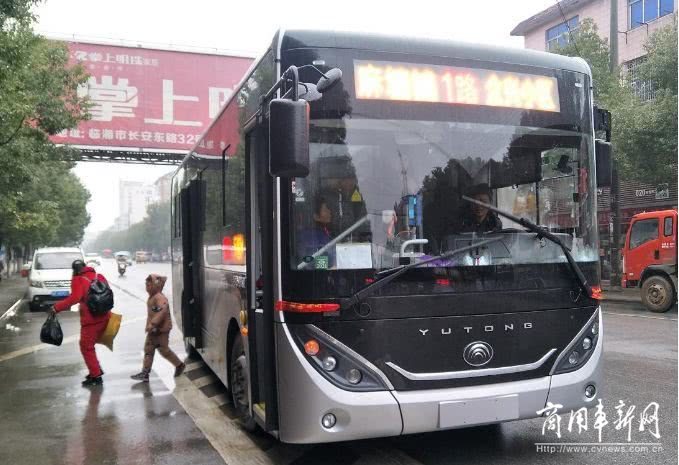 临湘新一批新能源纯电动公交车上线！