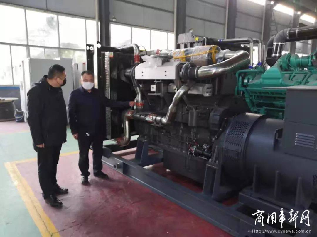 配套上柴发动机的应急发电机组抵达武汉火神山医院工地