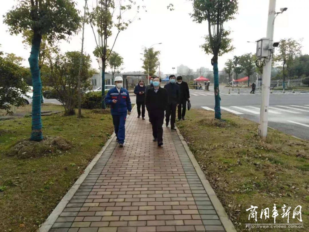 芜湖市常务副市长曹哨兵一行莅临联合动力视察指导疫情防控及复工复产工作