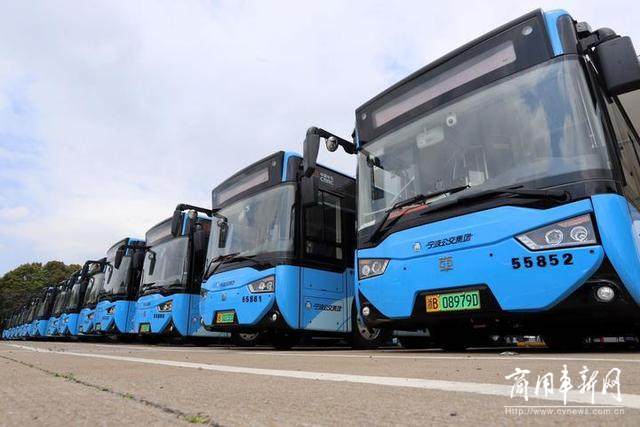 又新能源车上线 镇海公交正式进入“清洁能源时代”