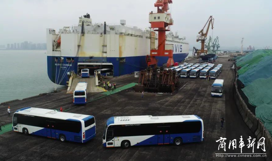 200辆金龙客车出口塞浦路斯 再创中国客车出口欧盟最大单