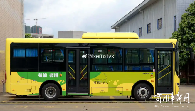 12辆海格新能源客车开启蒙山新动能公交时代