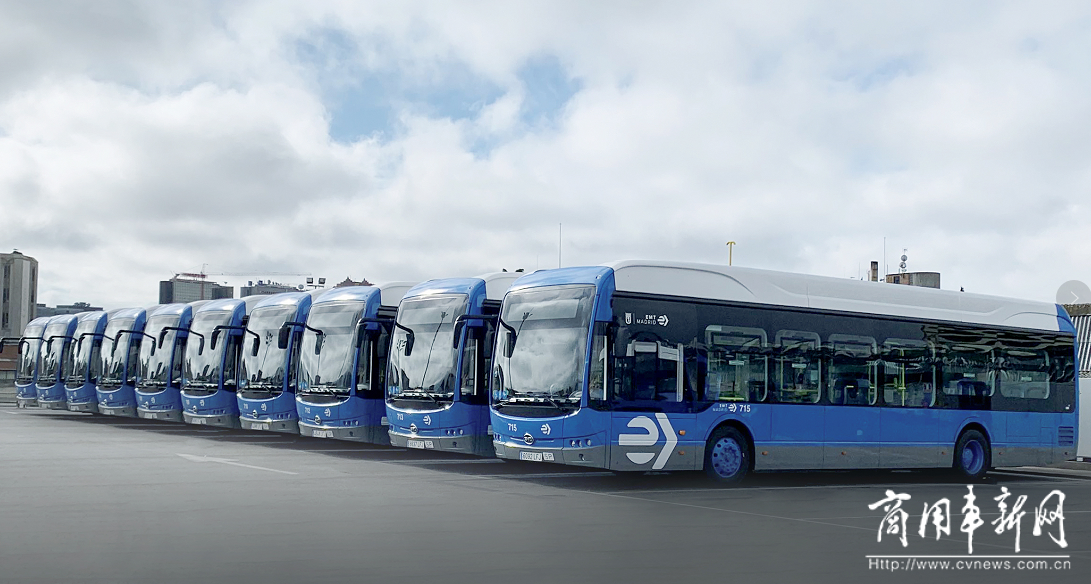 比亚迪获西班牙最大纯电动大巴订单 助力马德里公交电动化变革