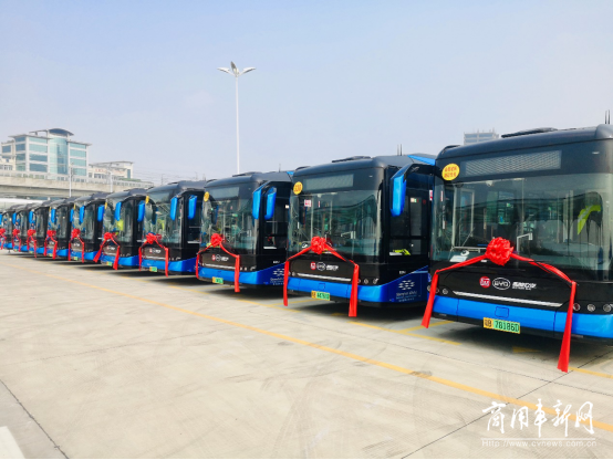 领航新时代绿色公交 首批全新比亚迪纯电动客车投运深圳