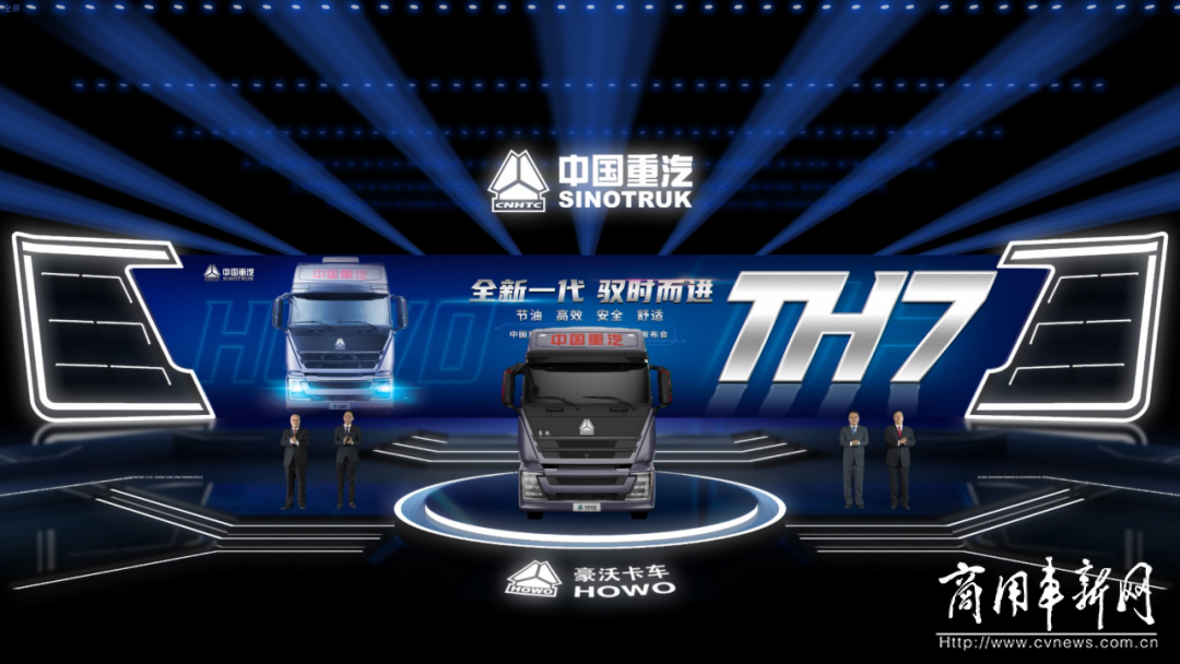 再出新品丨中国重汽豪沃TH7系列牵引车上市啦