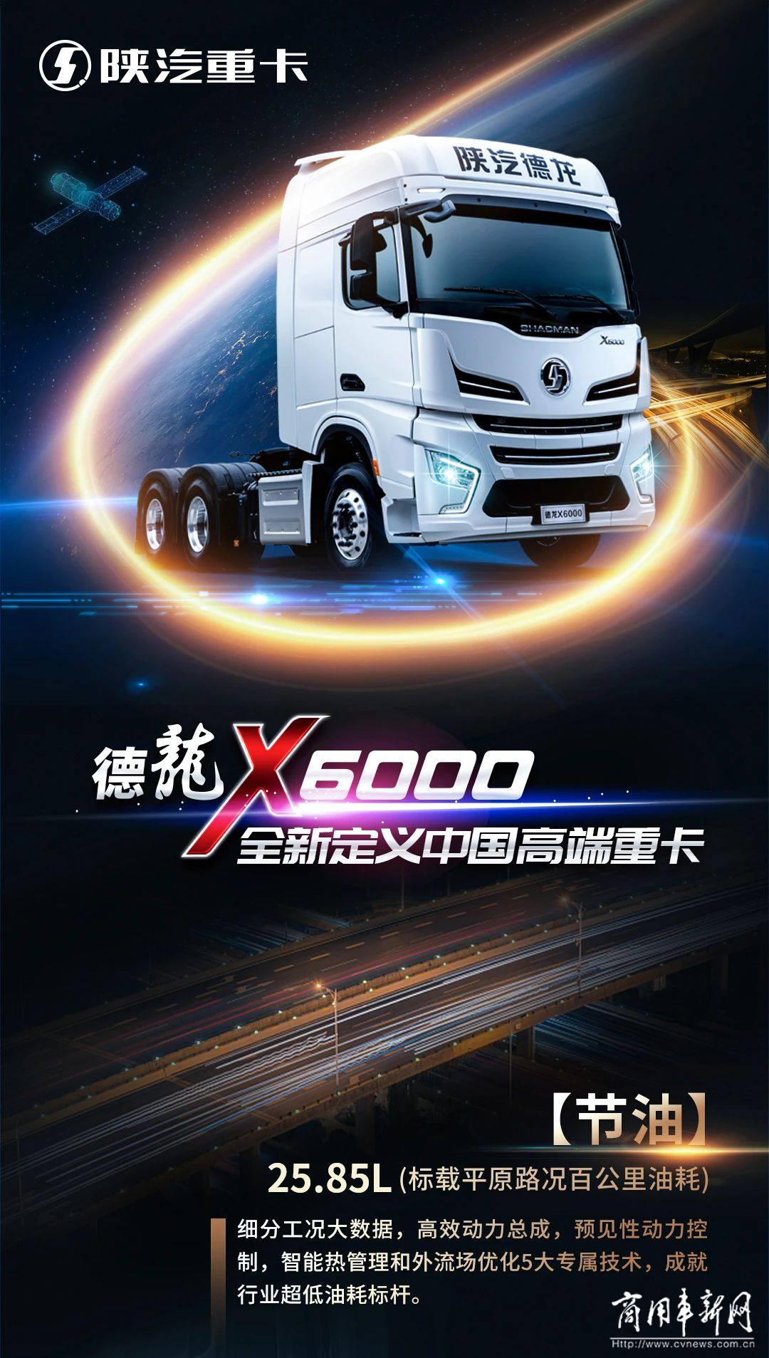德龙X6000：全新定义中国高端重卡