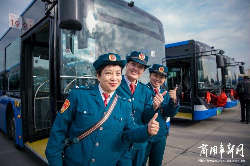 现场|238辆纯电动公交车正式投用，石家庄公交加码绿色新能源