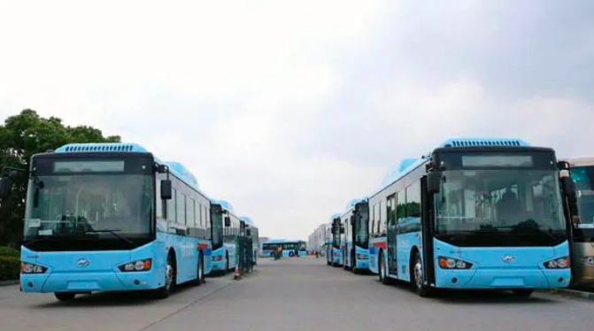 199辆苏州金龙海格天然气公交陆续奔赴重庆