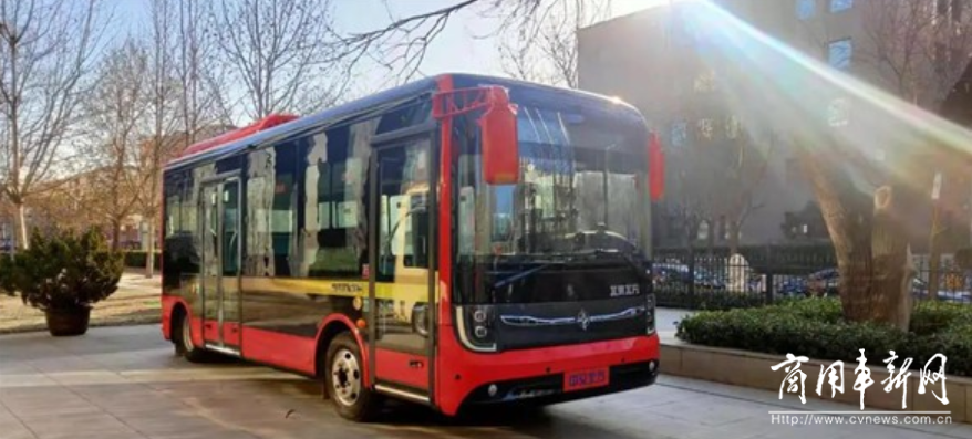 北京北方微循环公交+高端商务客车首次亮相中国交建年度工作会