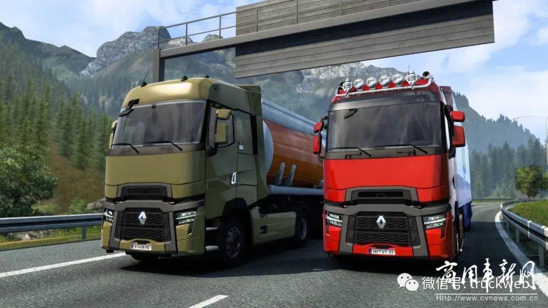 雷诺卡车联手《欧卡2》正式发布新款T、C、K系列重卡