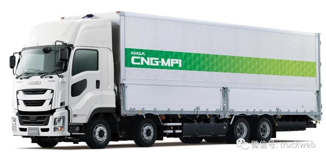 含税折合人民币190万元 五十铃在日本正式发售新GIGA CNG天然气卡车