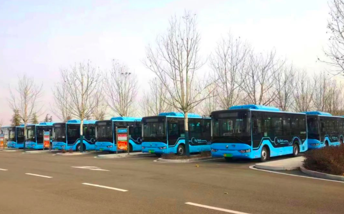 亚星星巴公交车“绿”动张良故里 助推全域公交进程