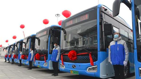 锦州首批208台新能源公交车将陆续上线运行