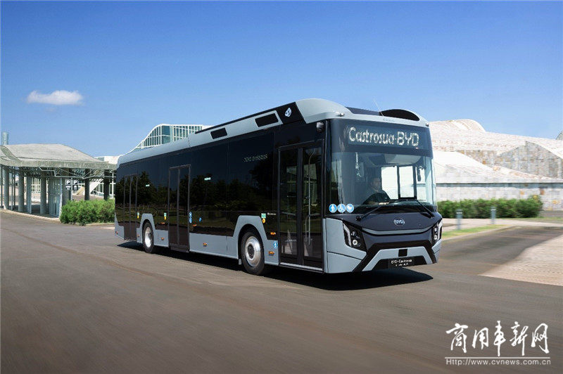 比亚迪与西班牙巴士制造商Castrosua合作推出首款定制化12米纯电巴士