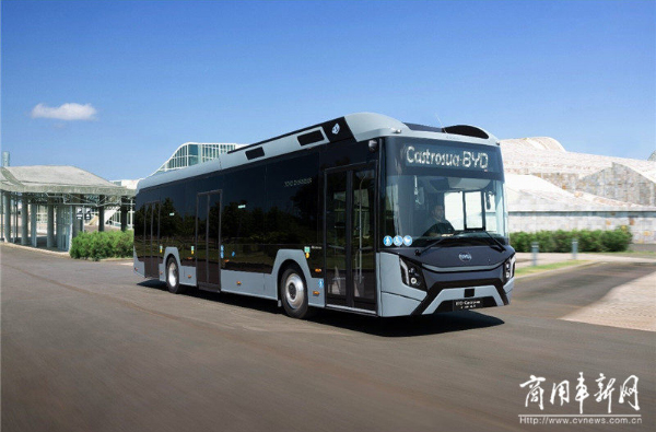 比亚迪与西班牙巴士制造商Castrosua合作推出首款定制化12米纯电巴士