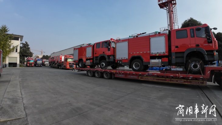 上汽红岩消防车远赴“非洲屋脊” 为埃塞俄比亚消防应急救援添助力