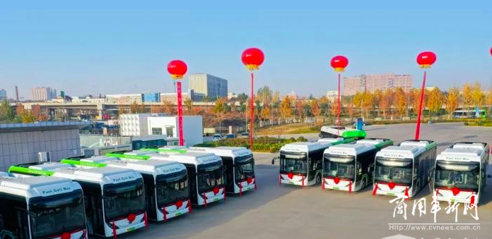交付100辆氢燃料电池公交车 宇通见证郑州氢能发展新里程碑
