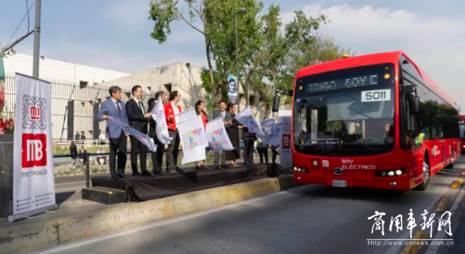 比亚迪向墨西哥交付首批纯电大巴，推动公交电动化转型