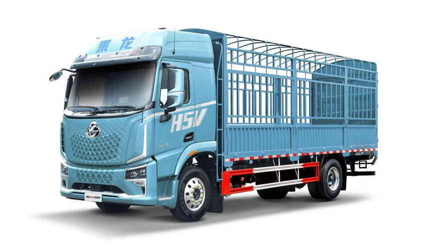 乘龙H5V载货车蝉联“值得用户信赖绿通运输车型”