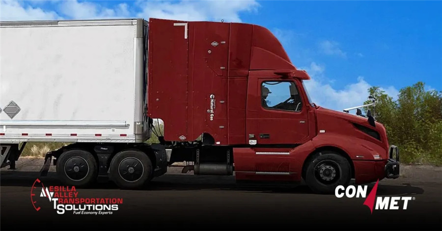 康迈TruckWings™技术显著提升CNG和柴油牵引车燃油效率